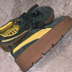 Fenty Puma by Rihanna cleated creeper shoes
